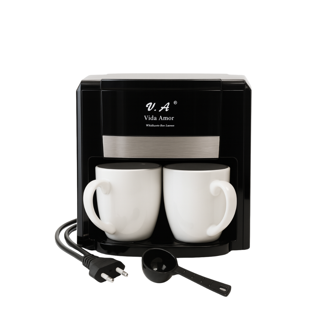 Cafetera Eléctrica para 2 Tazas 400ml